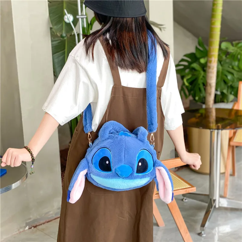 Rajzfilm anime Disney öltés divat válltáskák kézitáska alkalmi plüss Messenger táska lány gyermek ajándék