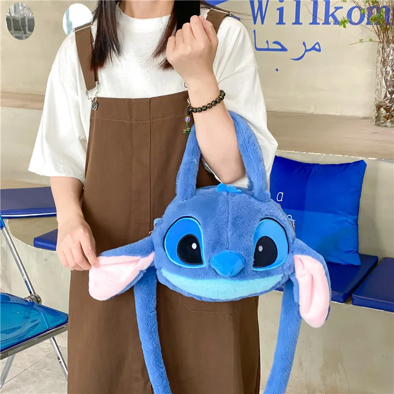 Rajzfilm anime Disney öltés divat válltáskák kézitáska alkalmi plüss Messenger táska lány gyermek ajándék