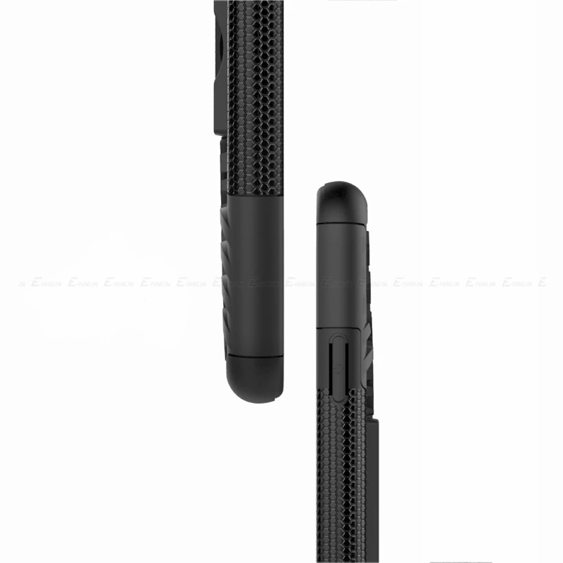Armor hibrid tok iPhone 15-höz 14 13 12 mini 11 Pro Max XR SE 2020 2022 8 7 Plus strapabíró PC szilikon kitámasztó hátlap