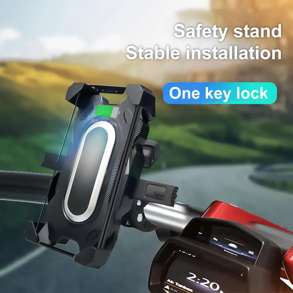  stabil telefonállvány könnyű MTB okostelefon állítható tartó nagy szilárdságú állítható telefontartó motorkerékpárhoz