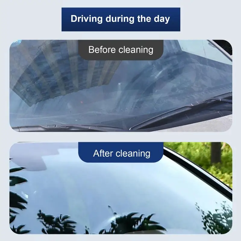 Első szélvédőtisztító Autó üvegolaj Film eltávolító Autó ablak üveg olaj Film Tisztító és karbantartó szer Jármű tartozékok