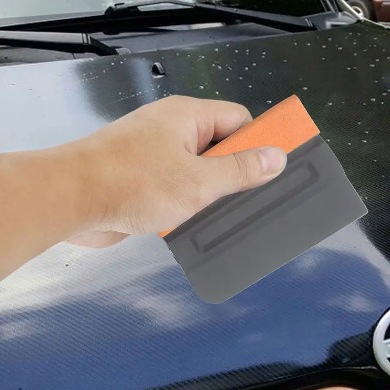 Ablak színszívó gumibetét csúszásmentes szélvédőgumi ablakfesték telepítő készlet vinil csomagolás autókhoz Tapéta simító eszköz