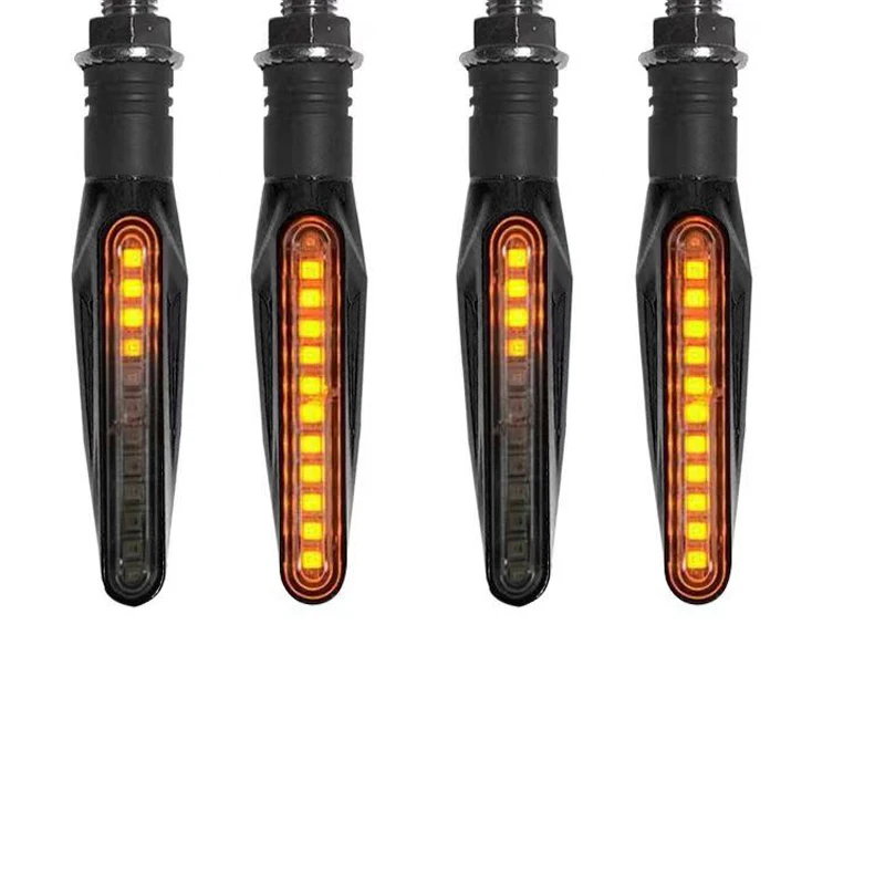  motorkerékpár elektromos robogó Moto motorkerékpár LED irányjelző lámpa 12V villogó villogó jelző tartozékok