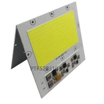 100W 220V bemenet Fehér COB LED izzó fényforrás 6000-6500K Integrált LED