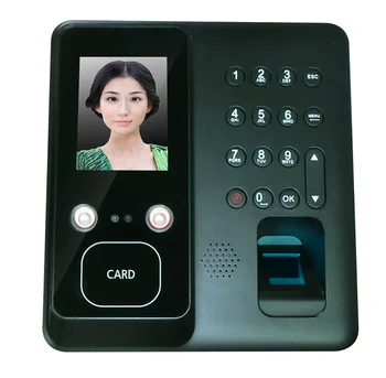  Ujjlenyomat RFID kártya biometrikus szemszkenner arcfelismerő eszköz munkaidő-nyilvántartó rendszer