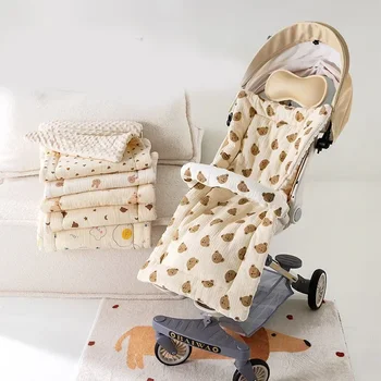 Babakocsi bélés Babakocsi párna Babakocsi kiegészítők Elinfant bölcső matracbetét puha pamut ágynemű Újszülött kiságy Mini kiságy