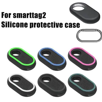 Smarttag2 szilikon védőtok esetén puha ütésálló védőtok bőrborítás vízálló a Samsung Galaxy SmartTag2 készülékhez