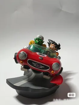 BANDAI Valódi Dragon Ball akciófigura jelenet Nagy tojás fia Goku Piccolo Drive Rare Out of Print Model Ornament