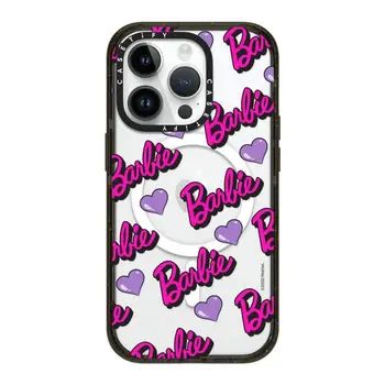 Minoso Barbie hercegnő telefontok Kawaii lány cseppálló telefontok rajzfilm aranyos mágneses telefontok Iphone15/14Promax13/12