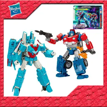 raktáron Eredeti TAKARA TOMY Transformers Shockwave Optimus Prime PVC anime figura akciófigurák modell játékok