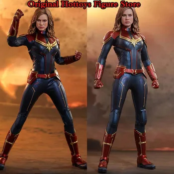 HOTTOYS HT MMS522 1/6 méretarányú női katona Marvel kapitány luxus kiadás álarcos hősnő teljes készlet 12 hüvelykes akciófigura játékok