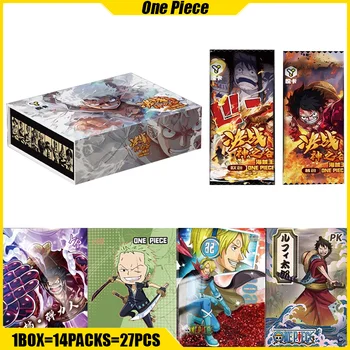 YUEKA One Piece kártyák Döntő csata Isten völgye anime gyűjtemény kártyák Mistery Box társasjáték játék Születésnapi ajándék gyerekeknek