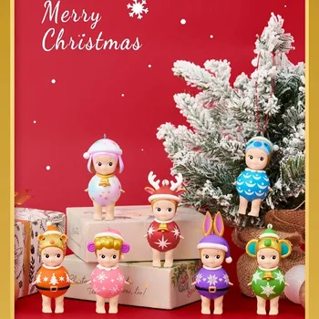 Sunny Angel karácsonyi dekorációs sorozat Rejtélyes meglepetés vak doboz árapály játék Aranyos baba kiegészítők Kézzel készített ajándék ékszerek ajándékozni