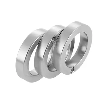 Kültéri összecsukható gyűrű Egyszerű ujjgyűrűk ünnepekre, évfordulóra, karácsonyra