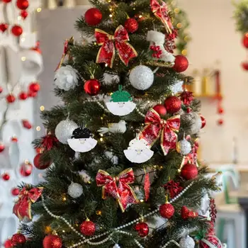 Karácsonyi kézműves kellékek Ünnepi barkácsolás Macrame Gnóm készletek Karácsonyfa függő díszek Mikulás díszek karácsonyfa