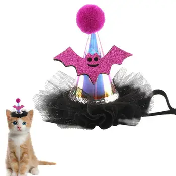 Halloween kutya kalap kisállat jelmez kalap kutyáknak és macskáknak öltöztetős kalap denevér tökmintával kutyáknak és macskáknak Halloween kisállat