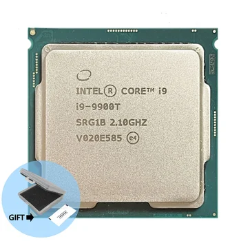 Intel Core i9-9900T i9 9900T 2,1 GHz-es nyolcmagos, tizenhat szálas CPU processzor 16M 35W LGA 1151