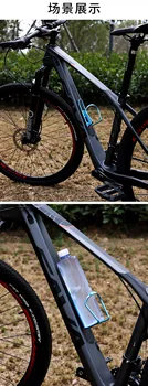 színes hegyi kerékpár alumínium ötvözet vizes palacktartó, egykerékpáros vizes csésze tartó, öt szín