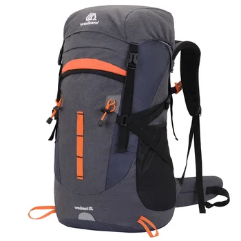 Minőségi vízálló utazási hátizsákok 50L Nagy kapacitású férfi Nők Kültéri túrázás Hegymászás Sport Hátizsákok Kempingfelszerelés táskák