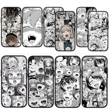 Japán anime manga lány rajzfilm borító telefontok Apple iPhone 15 14 13 12 Mini 11 Pro XS Max X XR 7 8 Plus + 15+ ház