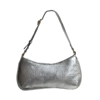 2023 ÚJ egyszínű táskák Válltáskák lányoknak Női női pénztárca hónalj táska Trendy hónalj táska divatos szabadidő kézitska