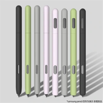 Sam-sung Galaxy készülékhez - Tab S6 / S7 S-Pen borító aranyos tabletta szilikon ceruza tok WXTB