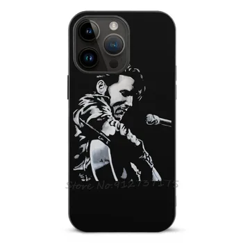 Elvis Presley-A király a rock and roll ajándék telefontok királya iPhone 14 13 12 11 Plus Pro Max Mini Xr 7 8 szálhoz