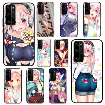 Super Sonico anime Phone Case Huawei Honor 10 lite 9 20 7A 9X 30 50 60 70 pro plus puha szilikon tok