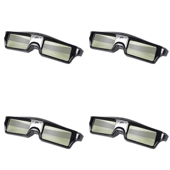 4X újratölthető aktív záras 3D szemüveg Optoma Benq Acer Sony ALL DLP projektorhoz