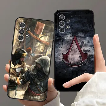 A-Assassins Game Creed Phone Case Samsung A13 A23 A52 A53 A51 A14 A50 A33 A22 A31 A54 A03S A32 A21 A81 A34 szilikon tok