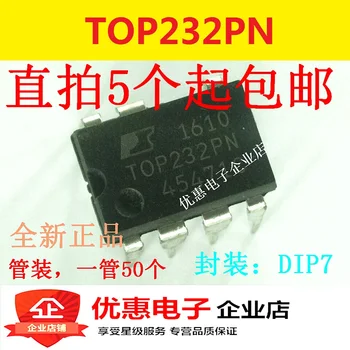 10PCS Új eredeti TOP232PN DIP-7 TOP232P forráskezelő IC chip