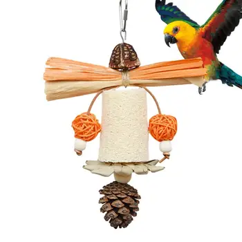 Papagáj ketrecharapás játékok Madárketrec kiegészítők Madárketrec kiegészítők Madárjátékok ketrec akasztásához Rágójátékok papagájokhoz