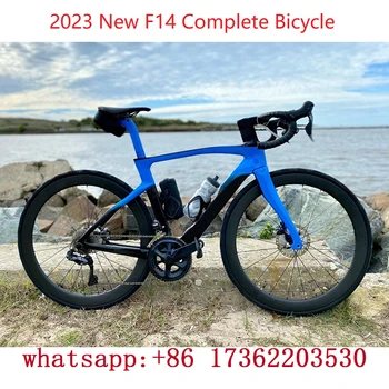 2023 T1100 F14 Full Carbon Road Bike tárcsafék F14 Teljes kerékpár R7020 R8020 Csoportkészlet