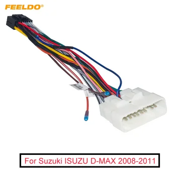FEELDO Car 16pin Audio kábelköteg Suzuki ISUZU D-MAX 16Pin utángyártott sztereó szerelési kábel adapter