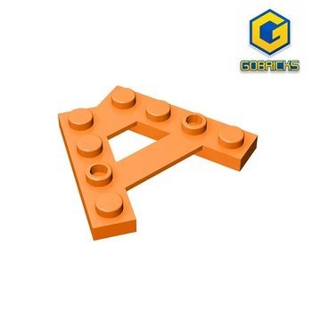 Gobricks GDS-727 Plate Special 4 csapos 45 szögletes lemez kompatibilis a LEGO 15706 gyermekjátékokkal Építőelemeket szerel