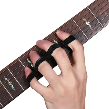 5PC-k Zenei ujjgyakorló szalagok Gitár gyakorló segédeszköz hosszabbító Span gyakorlat kezdőknek Zenei ujjjáték kiegészítők