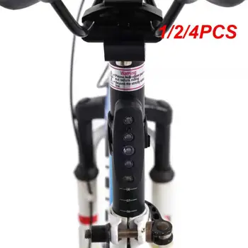1/2/4PCS 100LM hátsó lámpa USB töltés MTB kerékpár hátsó lámpa vízálló 450 MAh éjszakai kerékpározás akkumulátor figyelmeztető lámpa