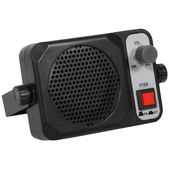 FULL-TS-650 Mini külső hangszóró Ts650 Yaesu Kenwood ICOM Motorola Ham Radio CB Hf adó-vevő autós walkie talkie