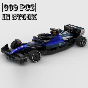 Új Testarossa MOC-156187 F1 Williams FW-45 - Silverstone Formula 1 versenyautó modell Építőelem kockák Gyerekjátékok Születésnapi ajándékok