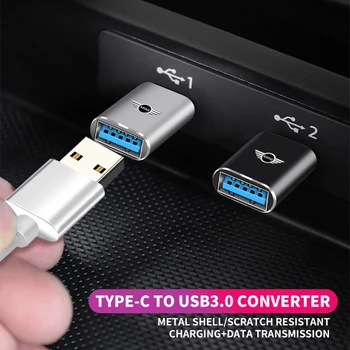 USB 3.0 C típusú OTG adapter C típusú USB C férfi USB anya átalakító MINI COOPER R56 R55 R60 R61 Countryman F55 F56 F60
