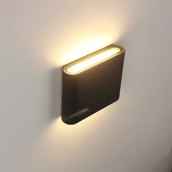  érzékelő kültéri fali lámpa világítás vízálló, kiváló minőségű alumínium anyag COB LED