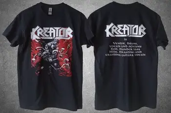 Kreator Pleasure To Kill Black Shirt, Kreator Thirt, Pleasure To Kill Back Tee, Metal Music póló, Heavy Metal rajongói póló
