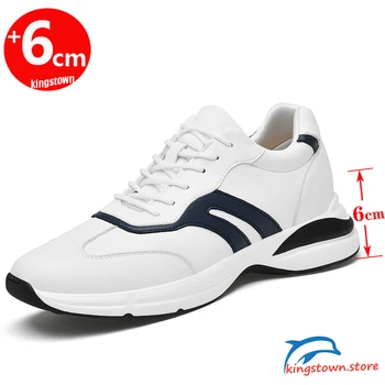 Sport férfi tornacipők Lift cipők magasságnövelő cipők férfiaknak magasságnövelő cipők talpbetét 6-7CM